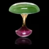 Jade green yellow gold