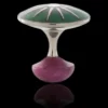 Macedonian Sun Green white gold