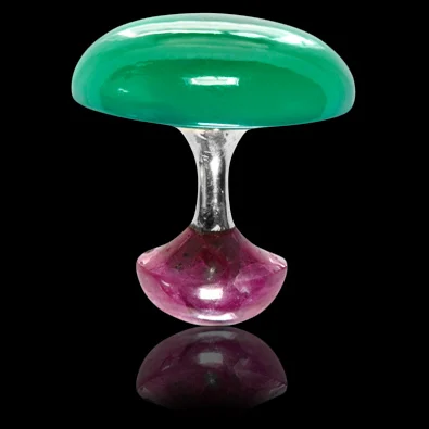 Onyx green silver